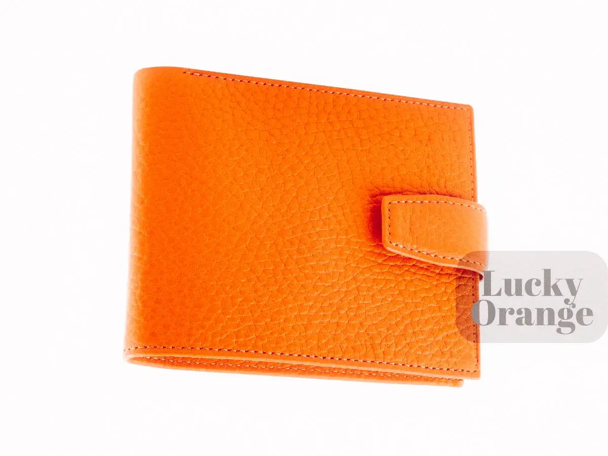 is orange wallet lucky image